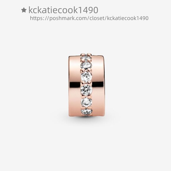 Pandora Sparkling Row Spacer Charm - Picture 3 of 5